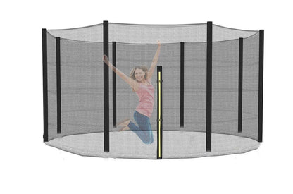 Filet de remplacement pour trampoline, 6/8/10 FT, filet de sécurité de protection, accessoires combinés de coussin de saut anti-chute