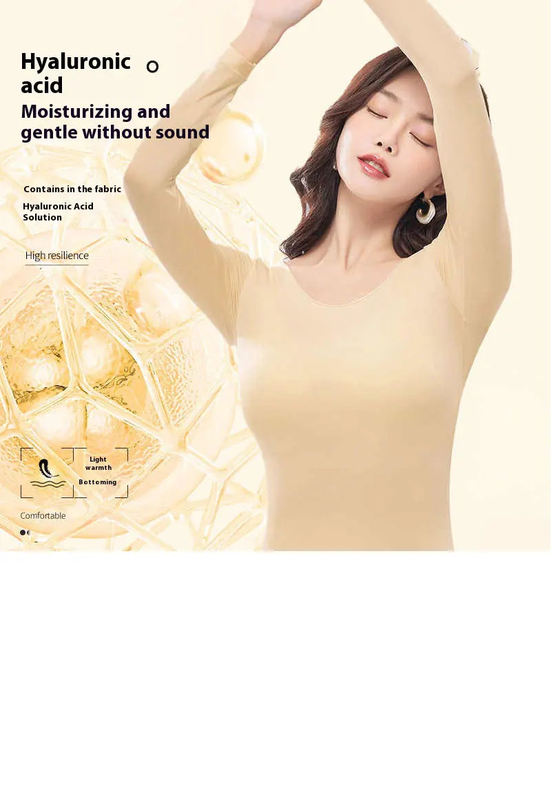 Sous-vêtement thermique femme vêtements d'hiver sans couture épais Double couche Lingerie chaude femmes ensemble de vêtements thermiques femme 2 pièces