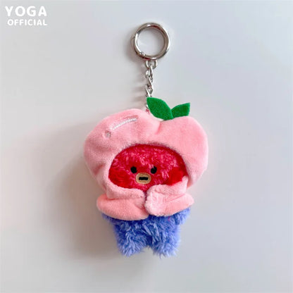 Bt21Ed Baby Fruit Series Kawaii Anime COOKY MANG Plus Keychain Cute Cartoon Plus Pendant Doll Toy Bag Accessories Girl Gift