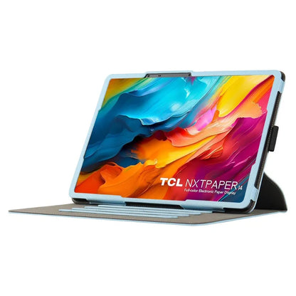 Case For TCL NXTPAPER 14 Case 9491G 14.3" Tablet PC Magnetic Cover with Hand Strap 360 Degree Rotation Funda