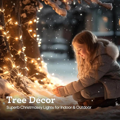 LED lumières de noël 5/10/20M 220V étanche fée lumières extérieur jardin arbre maison Halloween fête vacances décoration éclairage