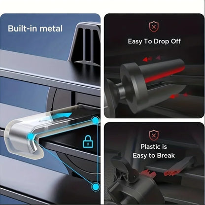 Support de Téléphone Portable pour Voiture, réinitialisation de Ventilation, Support de Cellule Mobile, Smartphone, GPS, 4.7-6.7 Pouces