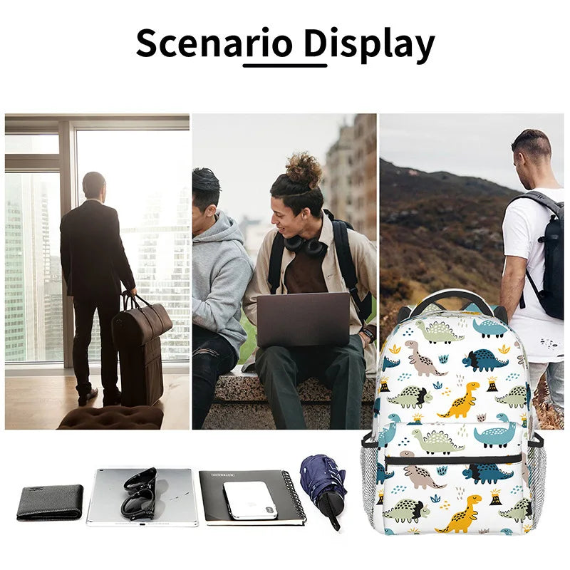 2024 New Bluey Animation Peripheral Children'S Outdoor Storage Bag Printed Backpack School Student Large Capacity Travel Bag