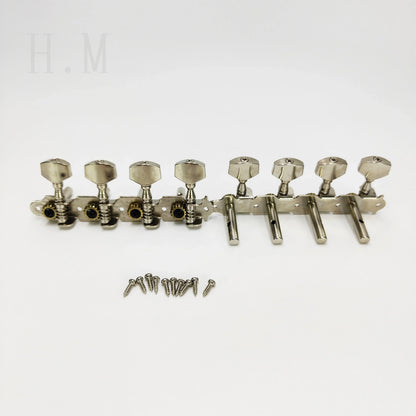 Chevilles de réglage de guitare, vente directe d'usine, bouton de corde de guitare 4 Mandola trou Central, accessoires de guitare à tête classique