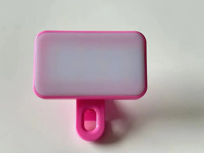 Lumière de remplissage pour selfie – Mini LED à clipser, rechargeable, 3 modes de couleur et luminosité réglable pour téléphones et ordinateurs