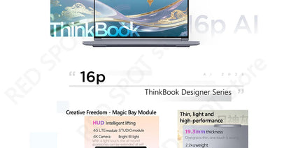 [Big sale]Lenovo Thinkbook16p 2025 R9 8945HX RTX5060 16GB/32GB+1TB 16‘’ 2.5K IPS display 165Hz