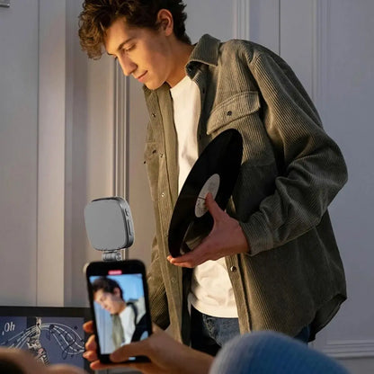 360° Rotation Magnetic Phone Selfie Light 3 Color Retractable adjustment Mobile Phone Fill Light Detachable Portable