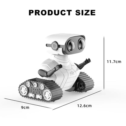 Ebo Robot jouets Robot RC Rechargeable pour enfants garçons et filles jouet télécommandé avec musique et yeux LED cadeau pour enfants