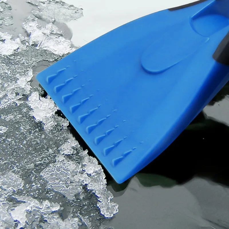 Grattoirs à glace en Silicone pour voiture, pelle à neige, poignée souple, retrait du grattoir à glace, nettoyage de la neige d'hiver, outils de raclette, accessoires automobiles