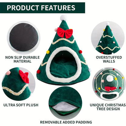 Maisons pour chats, lits de Noël, accessoires d'hiver pour animaux de compagnie, lits chauds, accessoires pour chiots, coussins, maisons, habitats pour chiens.