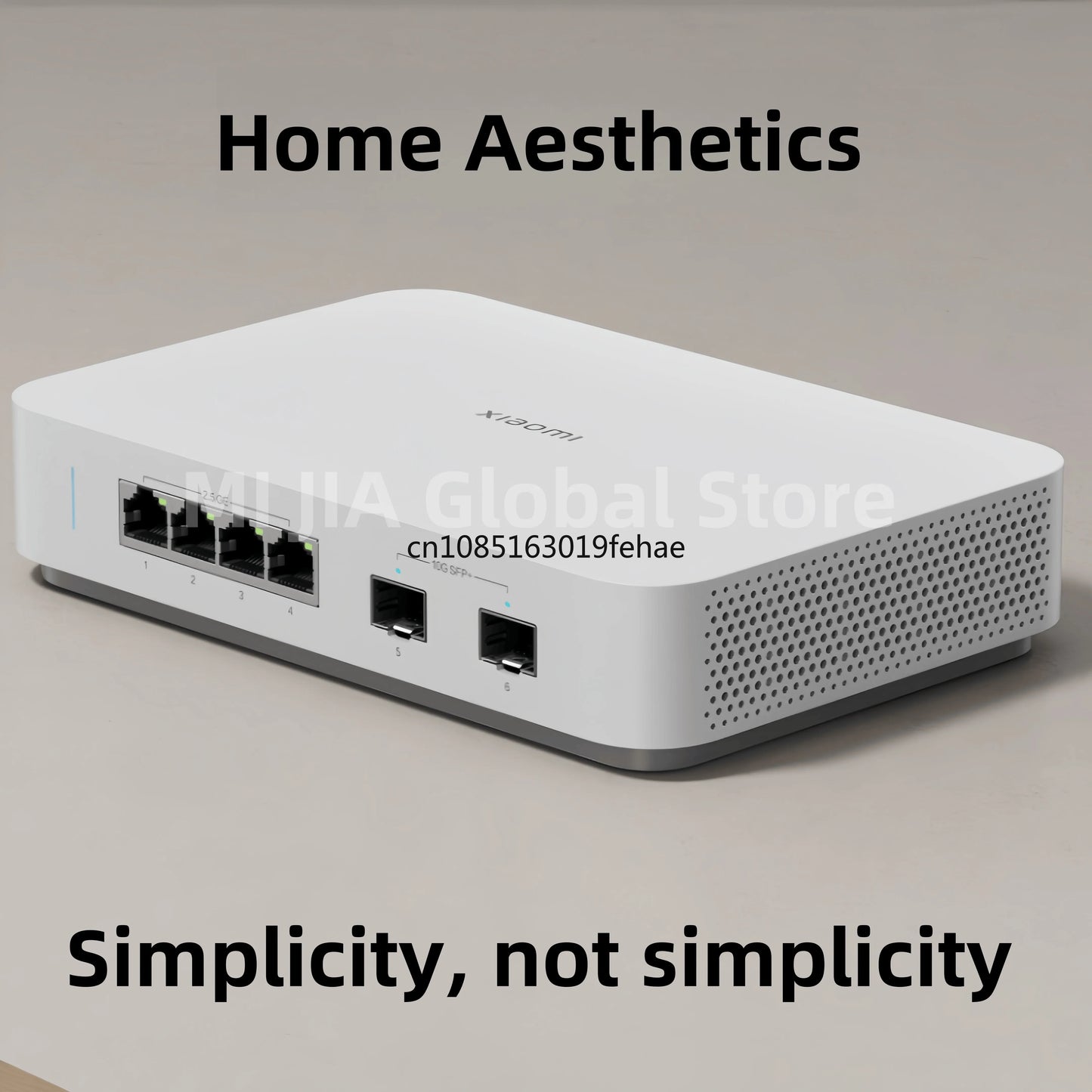 Xiaomi Mi 10 Gigabit Ethernet Switch 10000Mbps Network Switches VLAN Ethernet Splitter Lan Router 4 2.5G Ports RJ45 Hub Switch