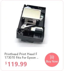 TX800 Eco Solvent Printer Print Head For Epson or Chinese Printer UV Plotter F192040 DX10
