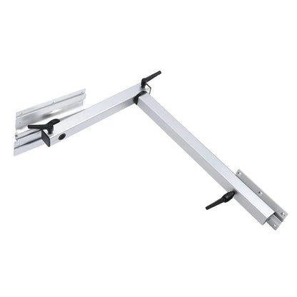 Patte de Table Télescopique en Alliage d'Aluminium Blanc, Poignées Rotatives Résistantes à 360 °, pour Yachts, Watsions-Hurhome