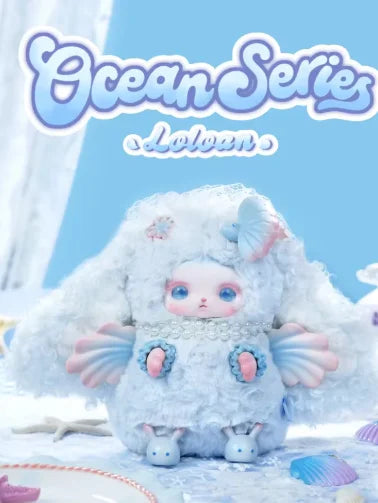 Genuine CQTOYS Loloan Ocean Series Blind Box Cute Doll Plush Handmade Ornament Gift Trend 2025 Summer