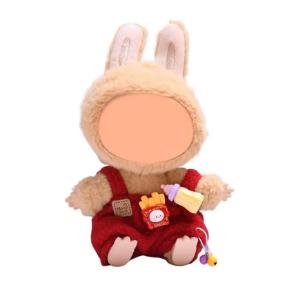 Doll Clothes For Labubu 6.7 Inches (17 Cm) Outfit And Accessories，Feminine Outfits For Labubu （Just Clothes ）