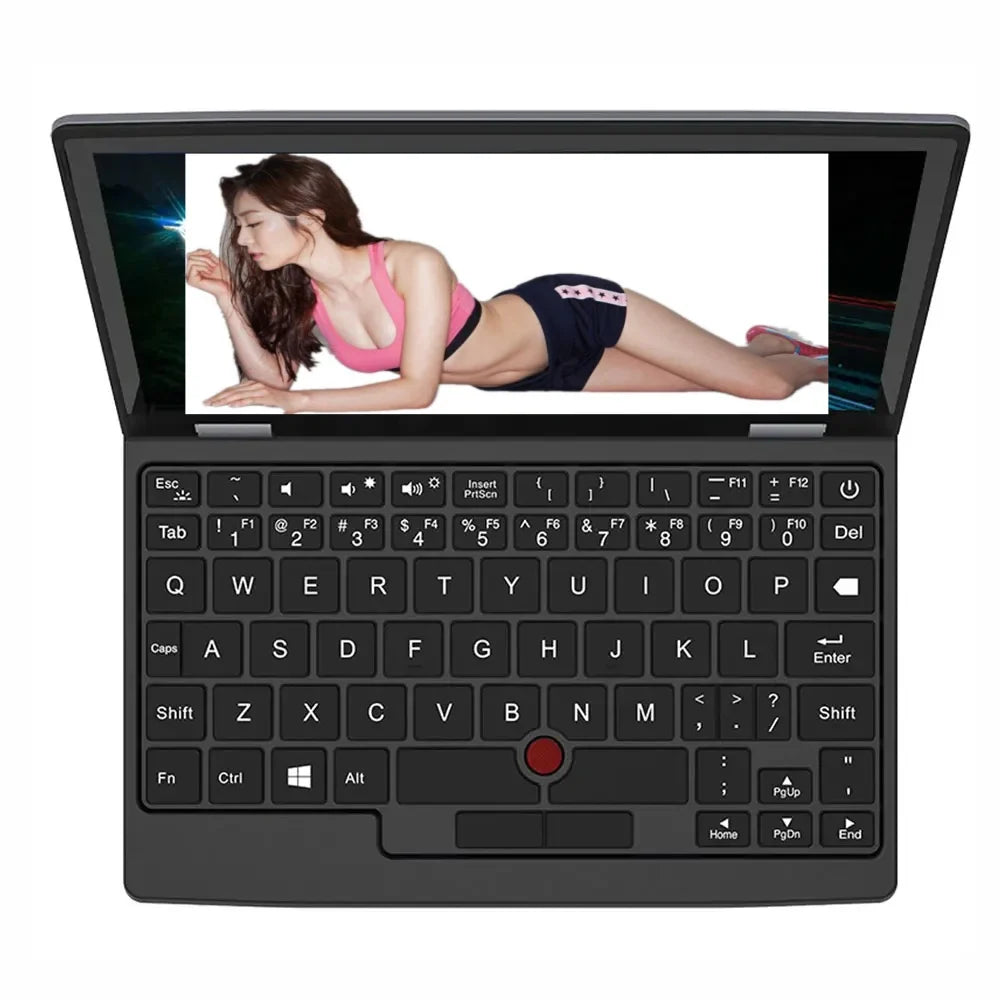 Ordinateur portable de poche 7 pouces N95 Notebook Écran tactile Netbook portable Win 11 Pro 16 Go + 1 To Mini PC Micro-ordinateur Bluetooth 4.2