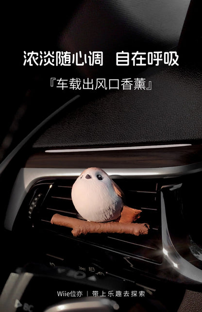 Car aromatherapy trend advanced light fragrance diffuser car lasting fresh new cute car decoration ornament