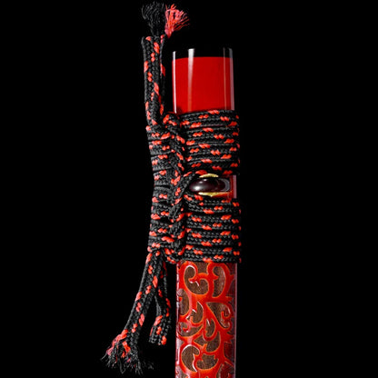 Katana – cordon tissé à la main en soie Sageo, pour épée de samouraï japonais, gaine Saya, corde de fourreau, choix de plusieurs couleurs