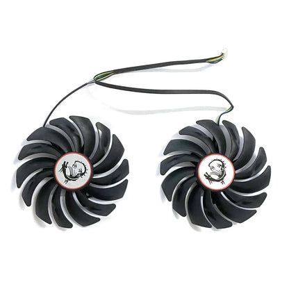 PLD10010S12HH 95MM DC 12V GTX 1080 1070 1060 Cooling Fan for MSI GTX 1060 1070 1080 Ti RX570 580 470 480 , Graphics card cooler