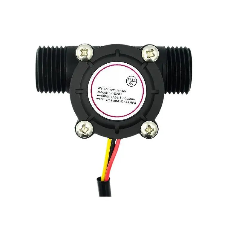1 pièces en plastique DC 5-18V débitmètre Hall capteur de débit contrôle de l'eau capteur de débit liquide interrupteur 1-30L/min 1.75MPa 12V capteur de débit d'eau