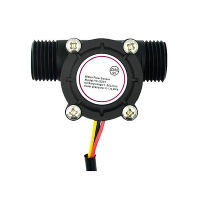 1 pièces en plastique DC 5-18V débitmètre Hall capteur de débit contrôle de l'eau capteur de débit liquide interrupteur 1-30L/min 1.75MPa 12V capteur de débit d'eau