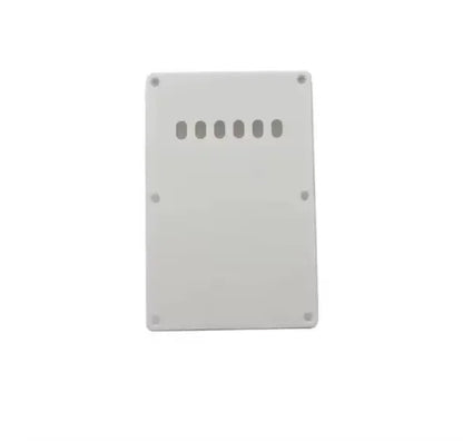 ABS 6 trous guitare Tremolo cavité couverture plaque arrière Standard guitare remplacement pour ST guitare électrique partie accessoires
