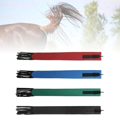 Horse Tail Guard Slip, Horse Tail Bag, Horse Tail Wrap with Fringe, Horse Tail Sleeve Horse Tail Extensions Protector Equestrian