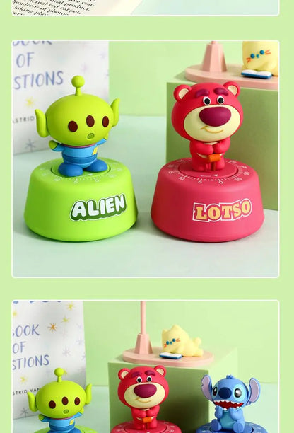 Stitch Cute Cartoons Cute Pet Stitch Timer Student Self-Discipline Learning Times Management Kitchen Machinery Timing Reminder