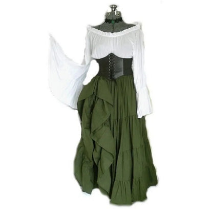 Masquerade Victorian Gothic Queen Evening Dress Medieval Renaissance Elf Princess Lolita Party Women Dance Retro Cosplay Costume