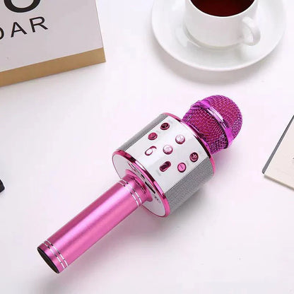 Karaoke Wireless Microphone Mic For Cell Mobile Phone Do Singing Bluetooth Condenser Mikrofon Blutooth Smartphone Micro DJ Audio