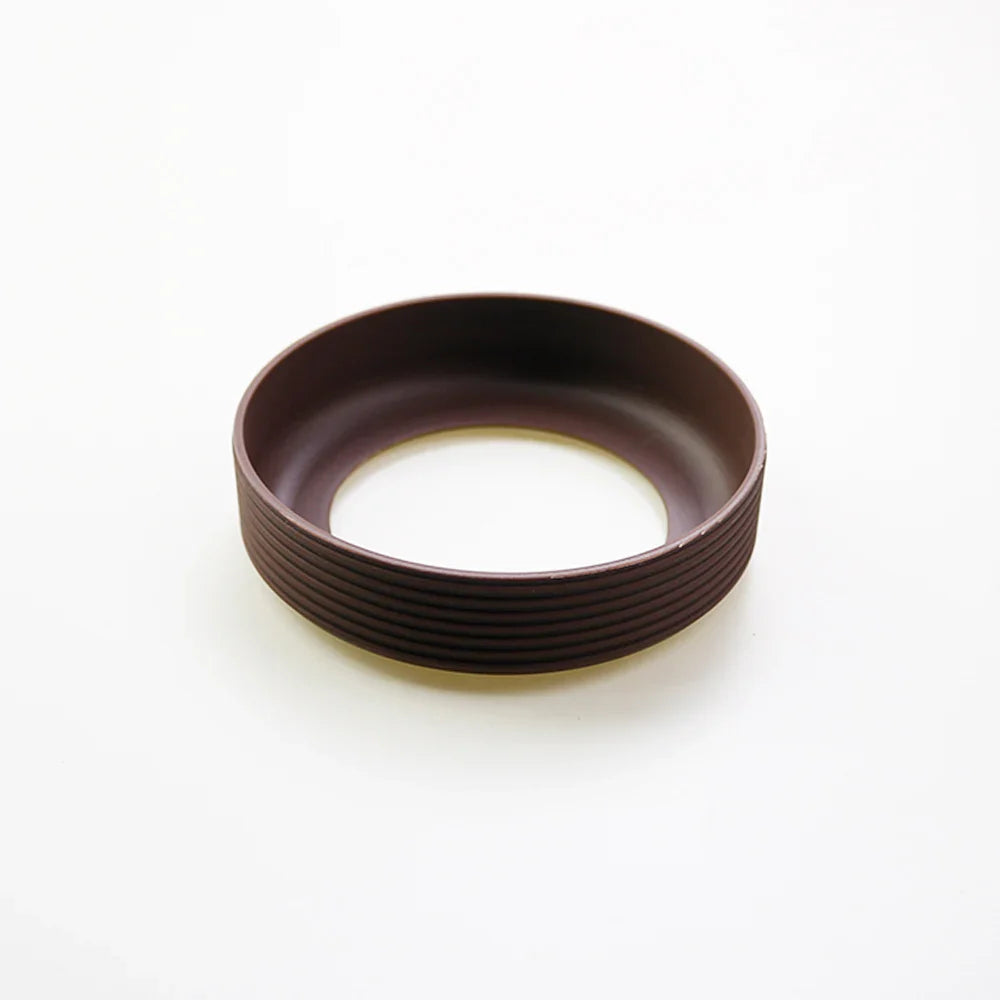 16 Colors 8.0CM Silicone Threaded Cup Bottom Protective Cover Cup Holder 80MM Thermos Cup Base Sleeve Cup Bottom Cover
