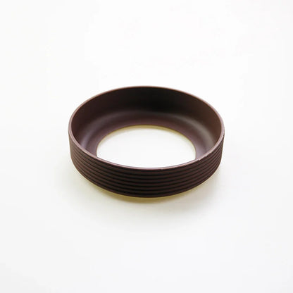 16 Colors 8.0CM Silicone Threaded Cup Bottom Protective Cover Cup Holder 80MM Thermos Cup Base Sleeve Cup Bottom Cover