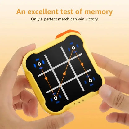 Jeu d'Échecs Électronique Multifonctionnel Montessori pour Adulte et Enfant, Table de Puzzle Portable