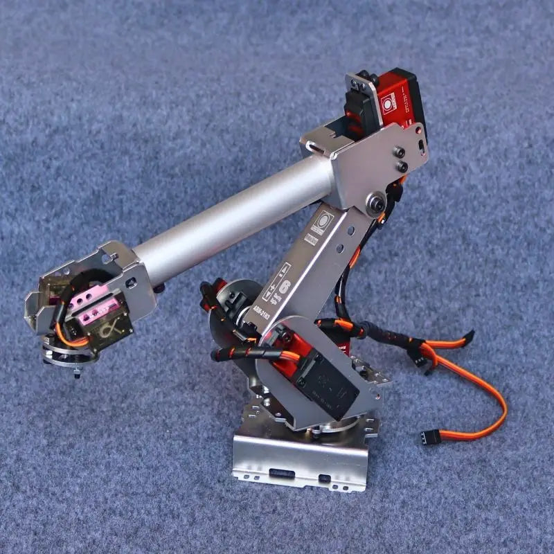Bras Robot Industriel 6 DOF, avec Servos Numpopularité de 20kg/25 Noix, pour Raspberry, Ardu37, Kit de Bricolage Programmable