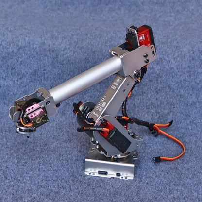 Bras Robot Industriel 6 DOF, avec Servos Numpopularité de 20kg/25 Noix, pour Raspberry, Ardu37, Kit de Bricolage Programmable