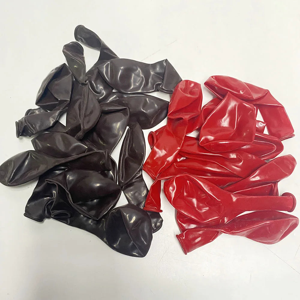 Kit de guirlande de ballons rouge vin bordeaux, arc de ballons en or rouge, guirlande de ballons de noël, décor de noël, décor de saint-valentin