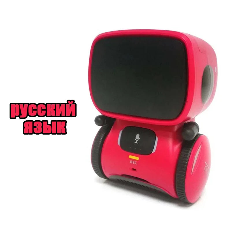 Robot jouet Robots intelligents Version russe, anglaise et espagnole jouets à commande vocale et tactile Robot RC éducatif interactif