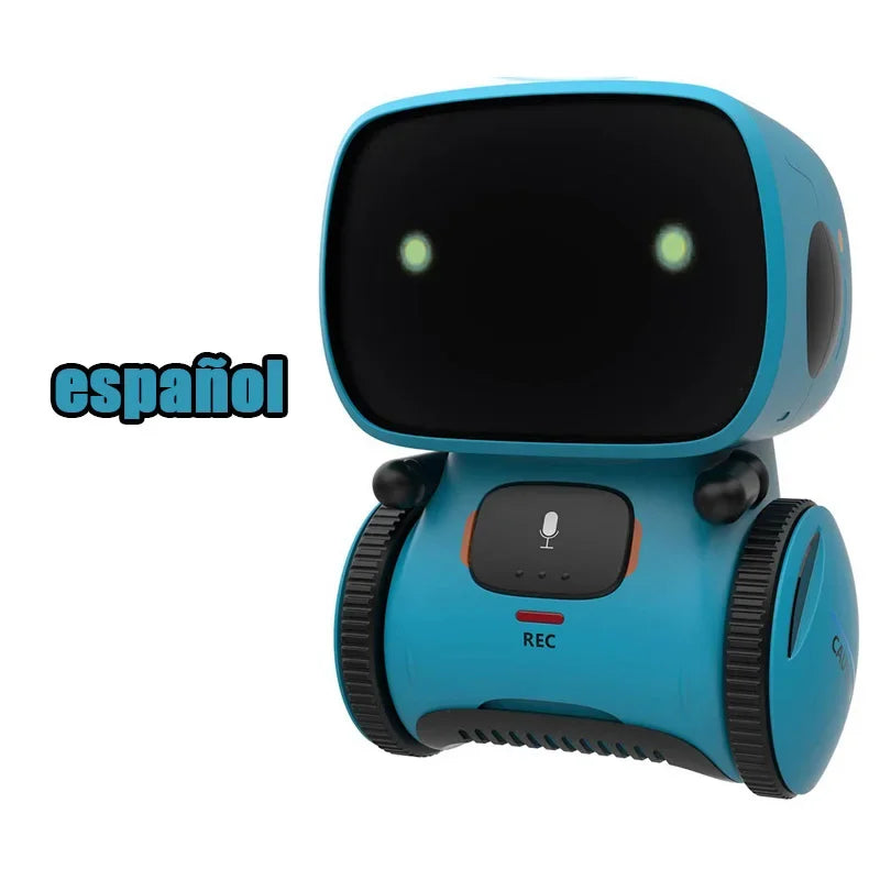 Robot Emo Robots intelligents Version russe, anglaise et espagnole jouets à commande vocale et tactile interactif éducatif pour enfants G