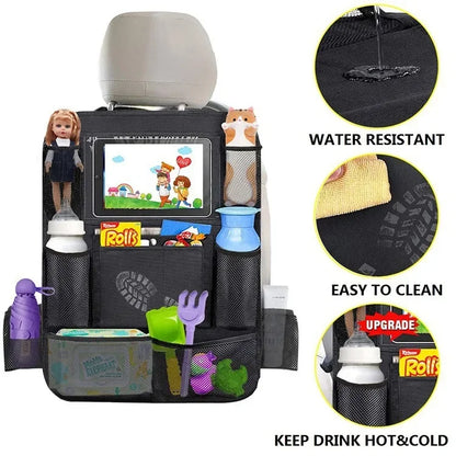 Storage Bag Large Capacity Classified Storage Portable and Practical Vehicle Mounted Multifunctional Car Seat Back Sorage Bag