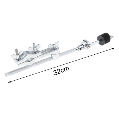 Kit de coussinets de tambour de pratique d'inclinaison de frein de cymbale en métal avec support, amortisseur de caisse claire, pinces d'extension de tambour muet, PerSCH TingSCH
