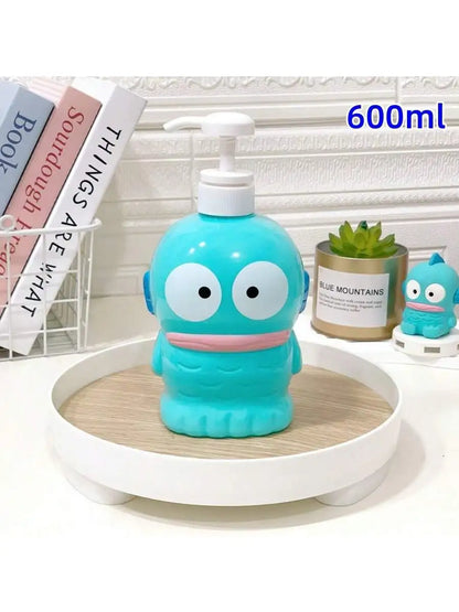 1pc Styling Lotion Bottle Stitch Separate Bottle 1100ml Big Head Shape Press Bottle Big Empty Bottle Shower Sel Shampoo Bottle b