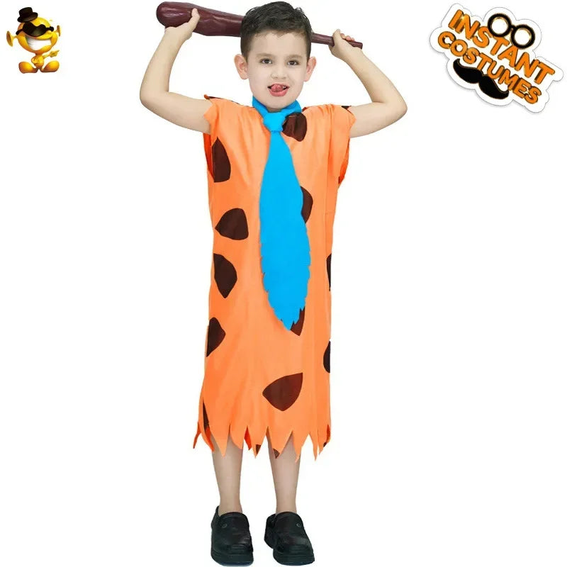 Halloween   os primitif, costume de fête de spectacle  primitif, costume de spectacle sur scène sauvage pour adultes et enfants