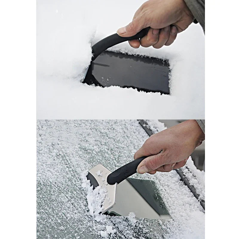Grattoir à glace de voiture, pelle de déneigement, brise-glace automatique, brise-glace d'hiver, livres de neige, outil de grattage, accessoires de pelle à neige