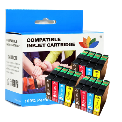 12 INK CARTRIDGES FOR STYLUS S22 SX125 SX130 SX235W SX420W SX425W SX435W SX445W BX305F BX305FW BX305plus Printers