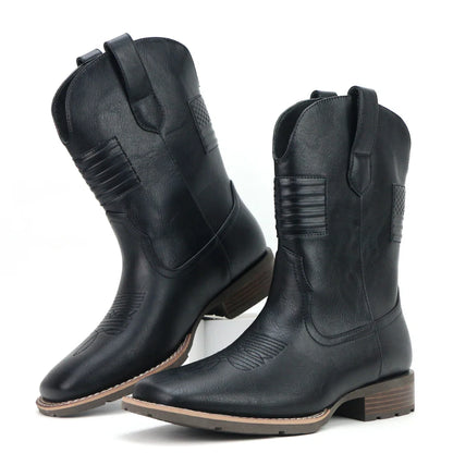 Men's Boots Personalized Design Fashionable Western Cowboy Boots