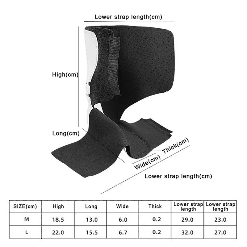 Orthèse de pied tombant réglable, entorse de la cheville gauche ou droite, stabilisateur, protection du pied pour correction d'hémiplégie, rééducation