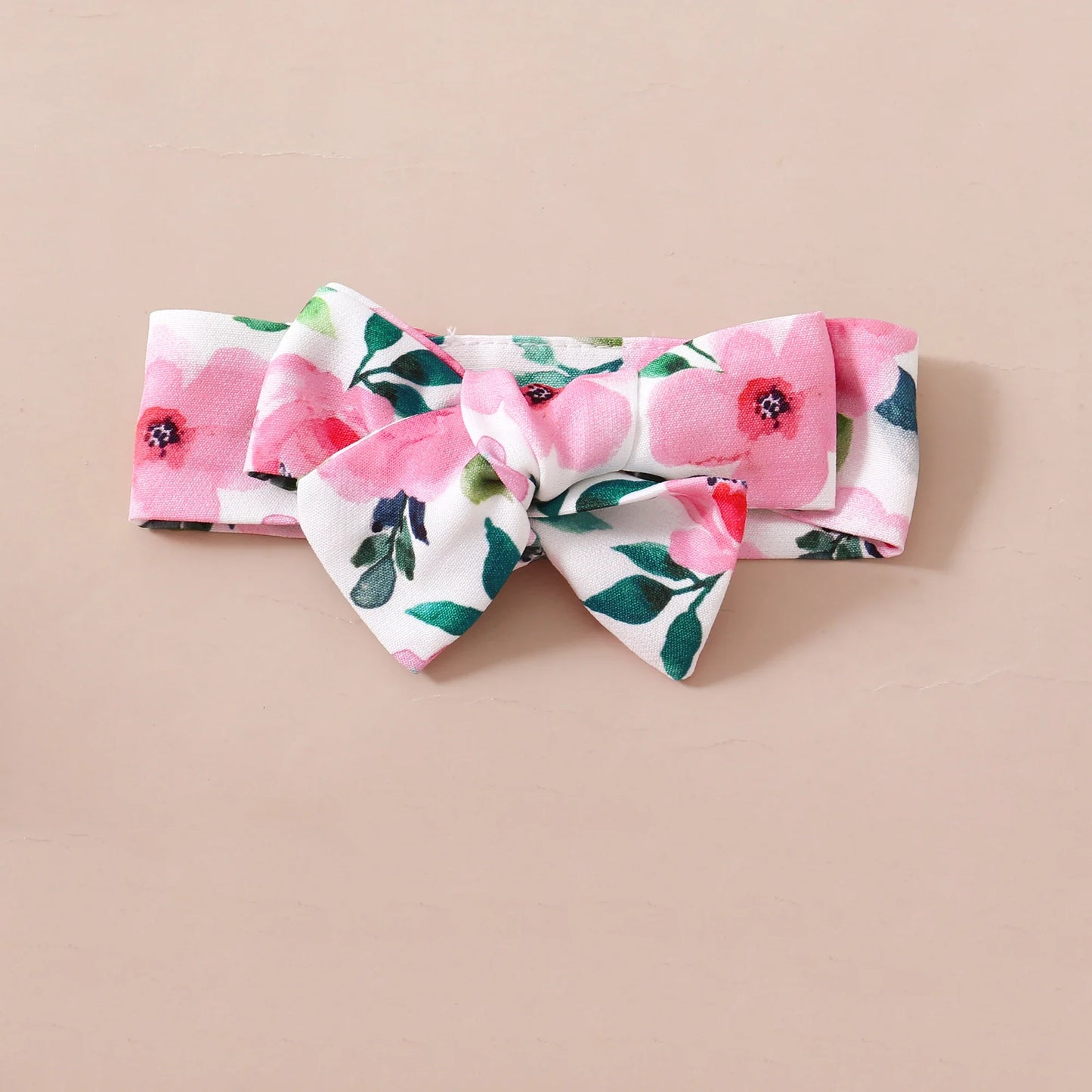 Ensemble de vêtements rose pour bébé fille 0-18 mois, tenue printemps et automne, body manches longues + pantalon floral + bandeau, 3 pièces, tenues de mode pour tout-petits