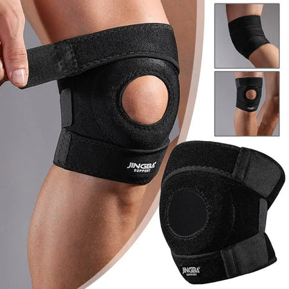 Orthèse de genou, genouillère, soulagement des douleurs articulaires, protection de la rotule, genouillère de sport réglable, protection des ligaments du ménisque