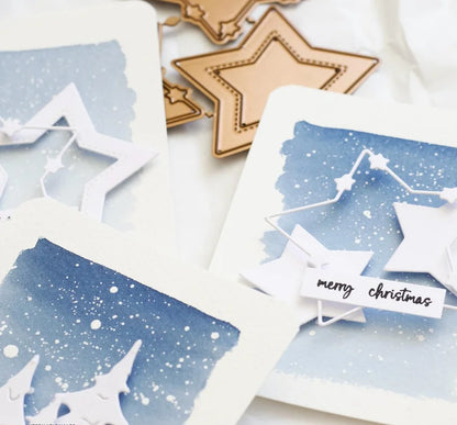 Piggy Craft metal cutting dies cut die mold New Christmas Series Scrapbook paper craft knife mould blade punch stencils dies