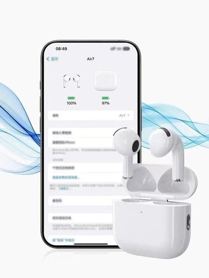 Écouteurs Bluetooth sans fil Air Pro True avec réduction de bruit ANC, casque sans fil de type Pods, pour iPhone et Android